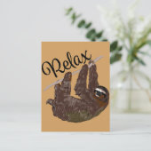 怠惰は言います ポストカード (スタンド正面)