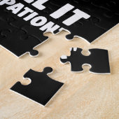 怠惰は非常に強い言葉だ ジグソーパズル (側面)