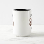 怠惰は|がである幸せ急がないことを言います マグカップ (中央)