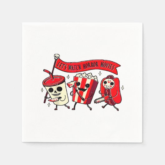 怠惰ハロウィーンの仮装女性男性怖い黒猫 スタンダードカクテルナプキン (正面)