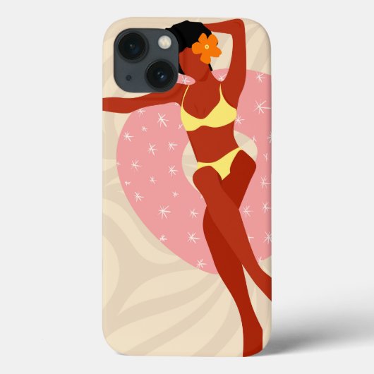 怠惰プールの日 Case-Mate iPhoneケース (裏面)