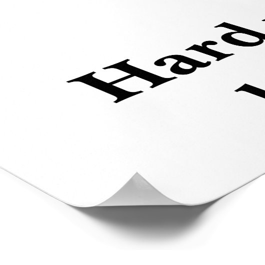 怠惰ポスター ポスター (角)