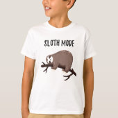 怠惰モード Tシャツ (正面)