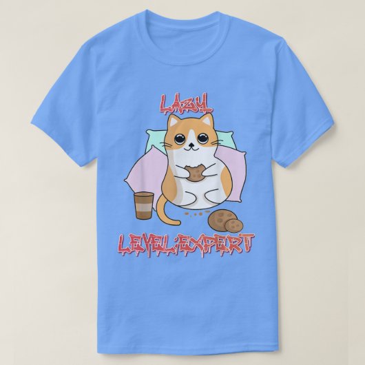 怠惰レベルパート Tシャツ (デザイン正面)
