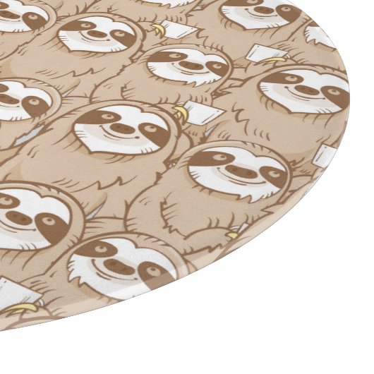 怠惰及びコーヒーパターン カッティングボード (角)