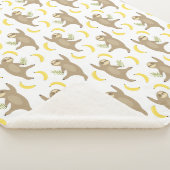 怠惰及びバナナパターン シェルパブランケット (3/4)