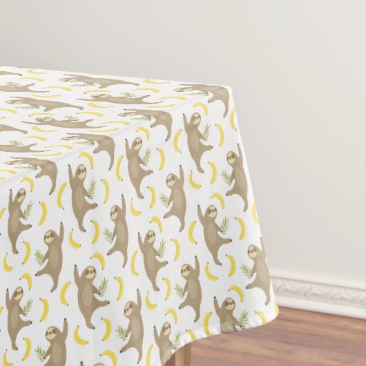 怠惰及びバナナパターン テーブルクロス (インサイチュ)