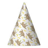 怠惰及びバナナパターン パーティーハット (左)