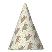 怠惰及びバナナパターン パーティーハット (右)