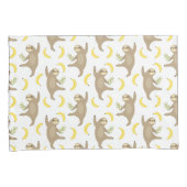 怠惰及びバナナパターン 枕カバー (正面右)