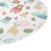 怠惰及び友人パターン カッティングボード (角)