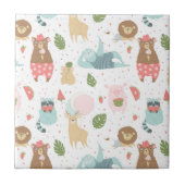 怠惰及び友人パターン タイル (正面)