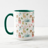 怠惰及び友人パターン マグカップ (左)