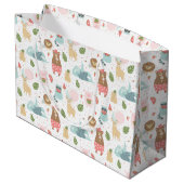 怠惰及び友人パターン ラージペーパーバッグ (裏面アングル)