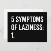 怠惰引用文症状 ポストカード (正面/裏面)