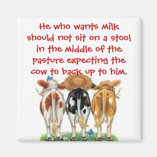 怠惰引用文 マグネット (正面)