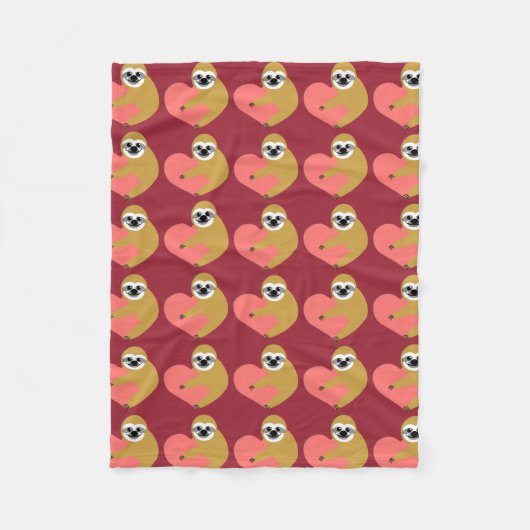 怠惰愛 フリースブランケット (正面)