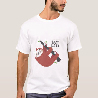 怠惰日キュートスロスデザイン Tシャツ