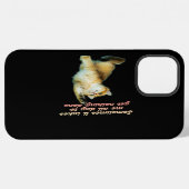 怠惰猫好きおもしろいかわいい猫 iPhoneケース (裏面横)