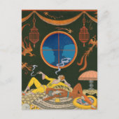 怠惰(だいだ)- ジョージ・バルビエ ポストカード (正面)