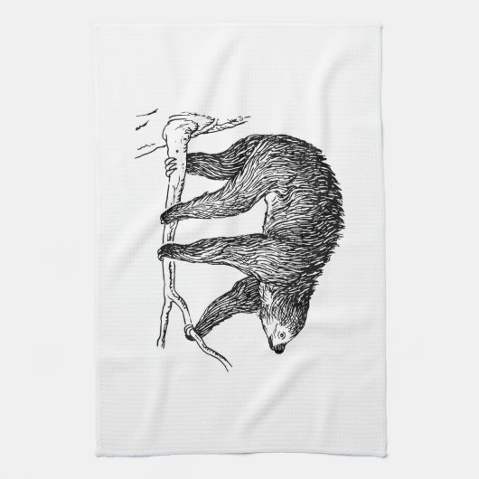 怠惰 キッチンタオル (縦)