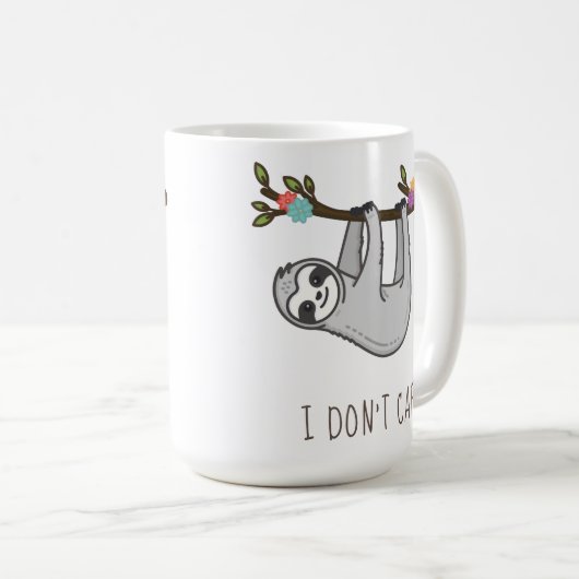 怠惰 コーヒーマグカップ (正面右)