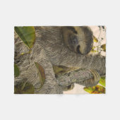 怠惰 フリースブランケット (正面(横))