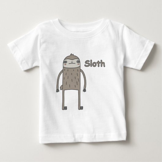 怠惰 ベビーTシャツ (正面)