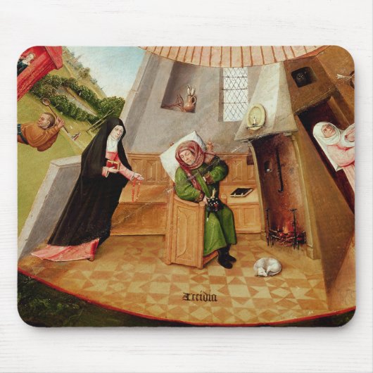 怠惰 マウスパッド (正面)