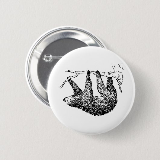 怠惰 缶バッジ (正面&裏面)