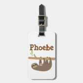 怠惰Personnalised ラゲッジタグ (正面縦)