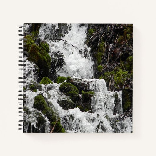 急いでいる水…... ノートブック (正面)