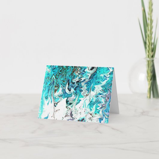 急いでいる海…..... カード (正面)