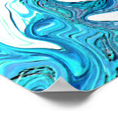 急いでいる海…... ポスター (角)