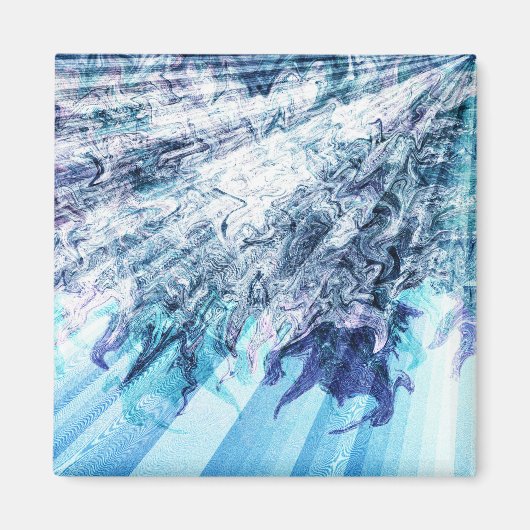 急いでいる海…..... マグネット (正面)