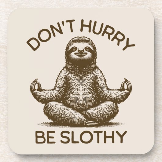 急いではいけないスロシーな生活アドバイス平和なスロース コースター (正面)