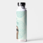 急いではいけないスロシー可愛いスロース引用文 ウォーターボトル (左面)