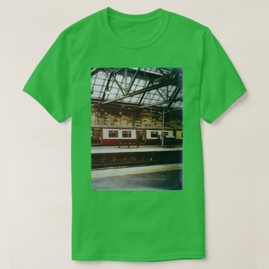 急いでコーチグラスゴー中央駅 Tシャツ (デザイン正面)