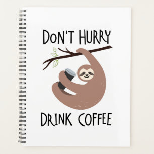 急いでコーヒーを飲まないで プランナー手帳