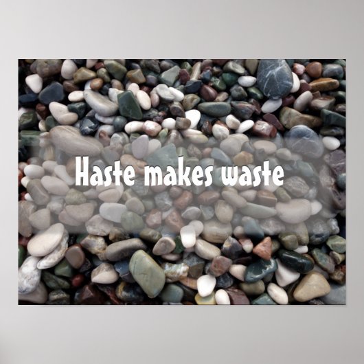 急いでポスターをやる気を起こさせる作る ポスター (正面)