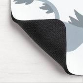 急いで可愛い漫画のユニコーンマウスパッド マウスパッド (コーナー)