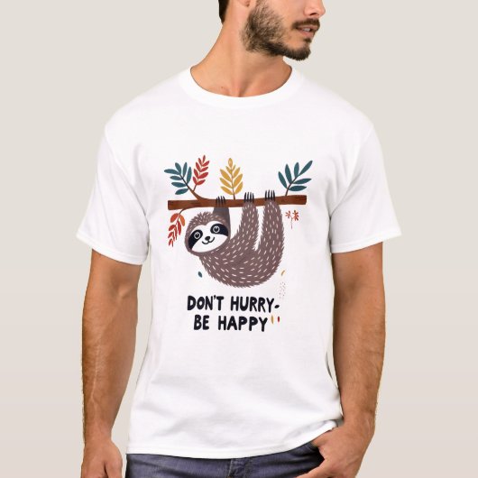 急いで幸せなTシャツを作るな Tシャツ (正面)