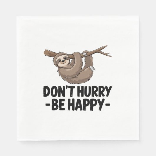 急いで幸せになるな スタンダードランチョンナプキン (正面)