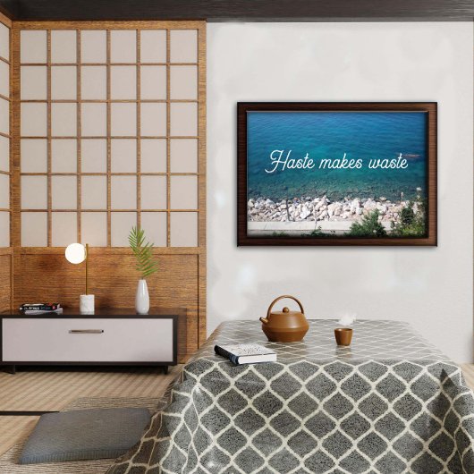 急いで廃棄物引用文海ポスターを作成 ポスター