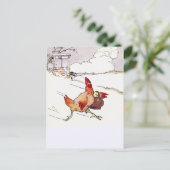 急いで急ぐメンドリ ポストカード (スタンド正面)