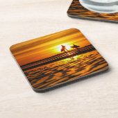 急いで行く コースター (左側)