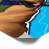 急いで行く ポスター (角)