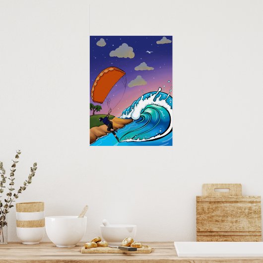 急いで行く ポスター (キッチン)