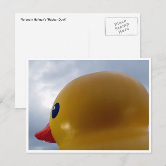 急いで行く ポストカード (正面/裏面)