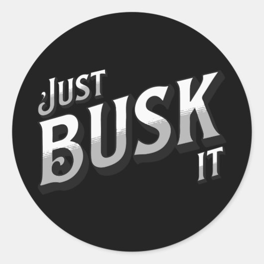 急いで行く ラウンドシール (正面)